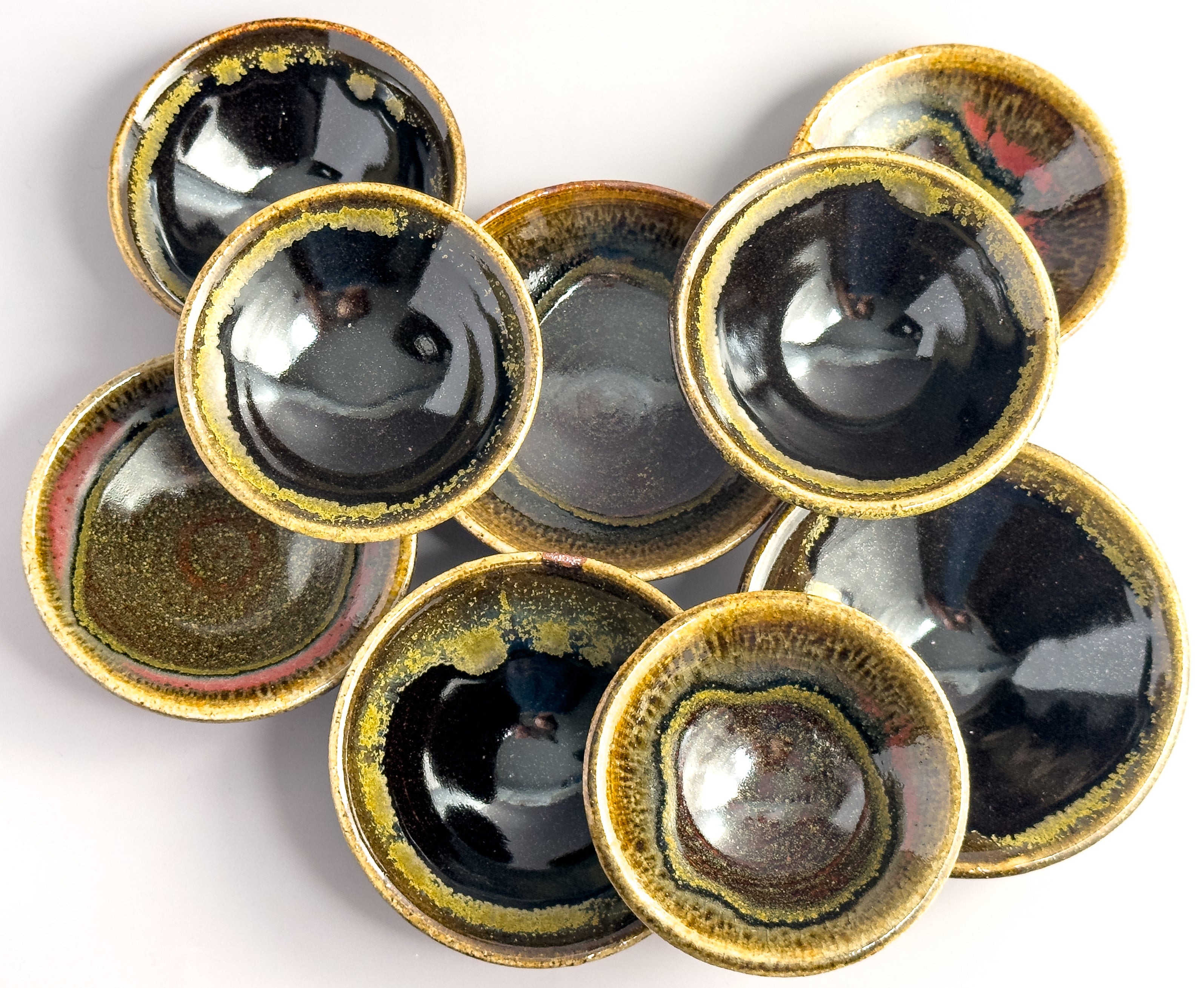 Iris Stoneware Ring Dish