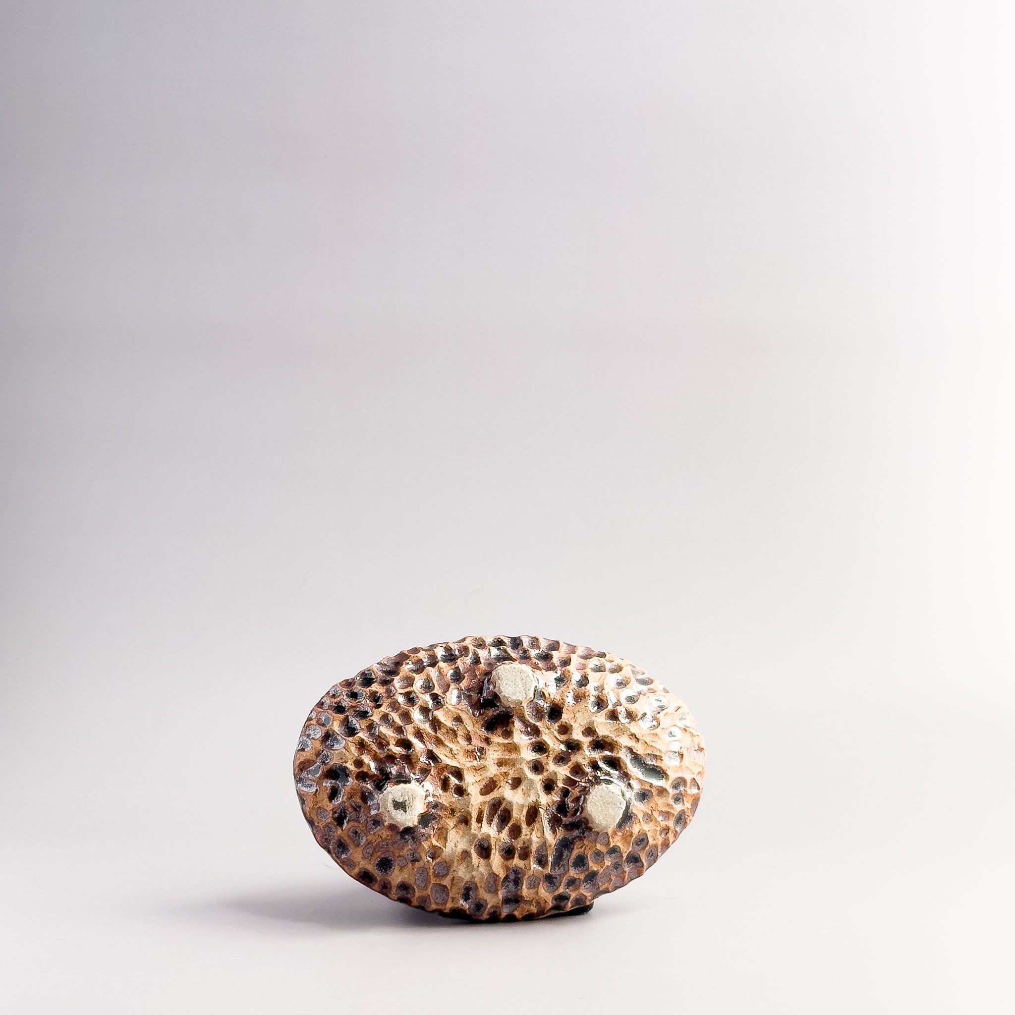 Textured Stoneware Trinket Dish