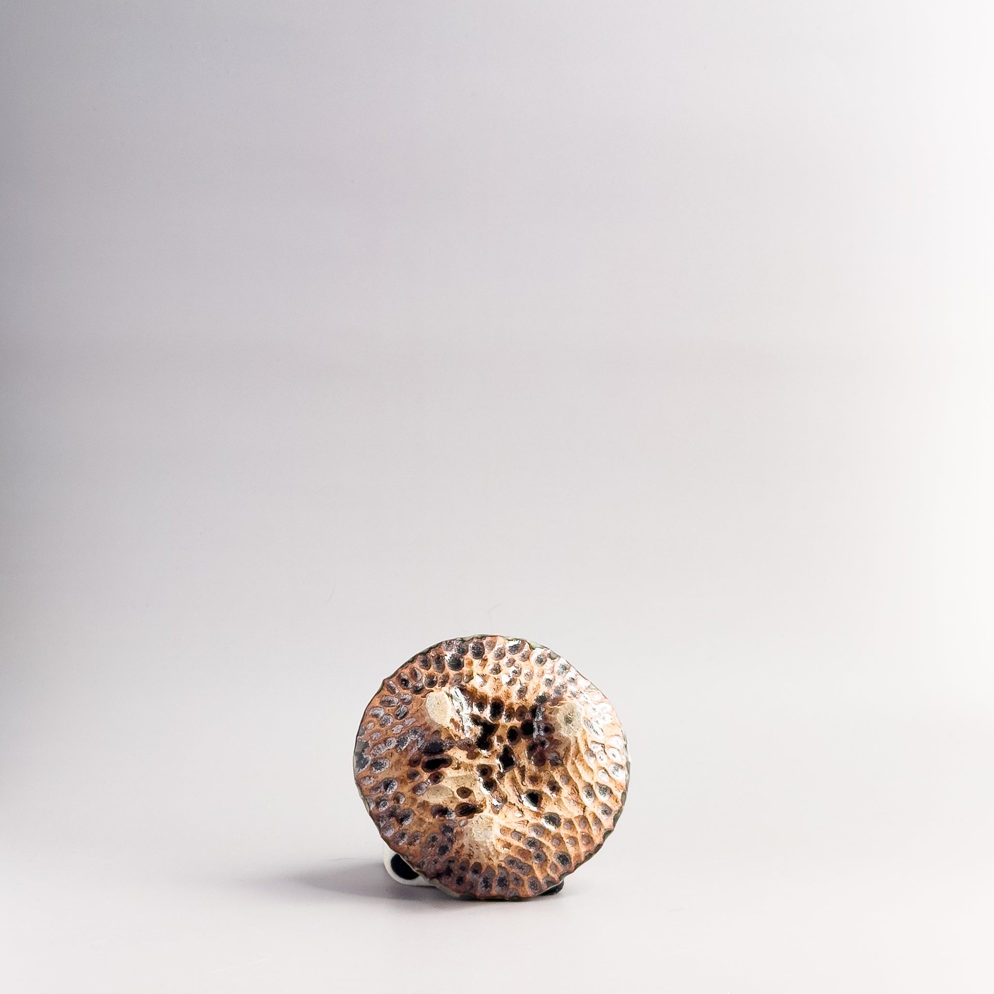 Textured Stoneware Trinket Dish