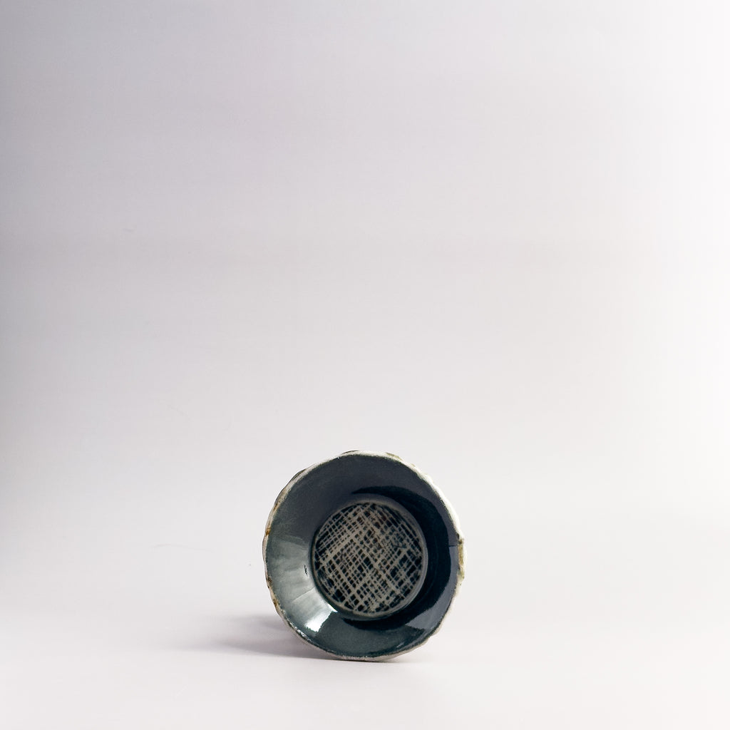 Textured Stoneware Trinket Dish