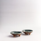 Textured Stoneware Trinket Dish