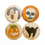 Sugar Spirits Stoneware Coaster - Jack the Pumpkin