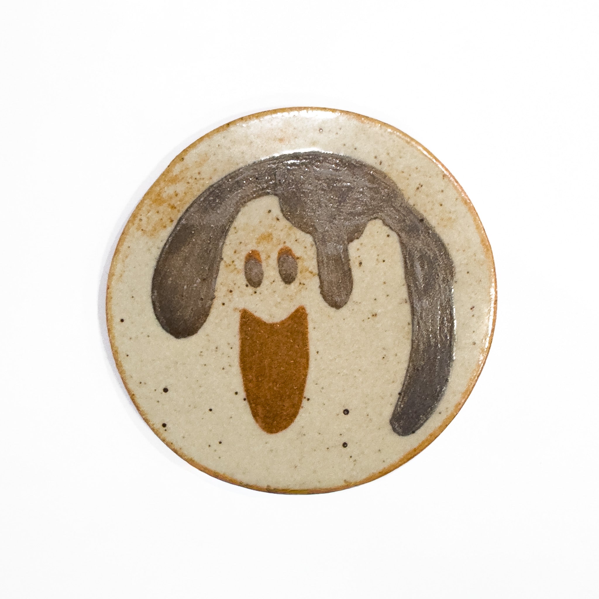 Sugar Spirits Stoneware Coaster - The Friendly Ghost
